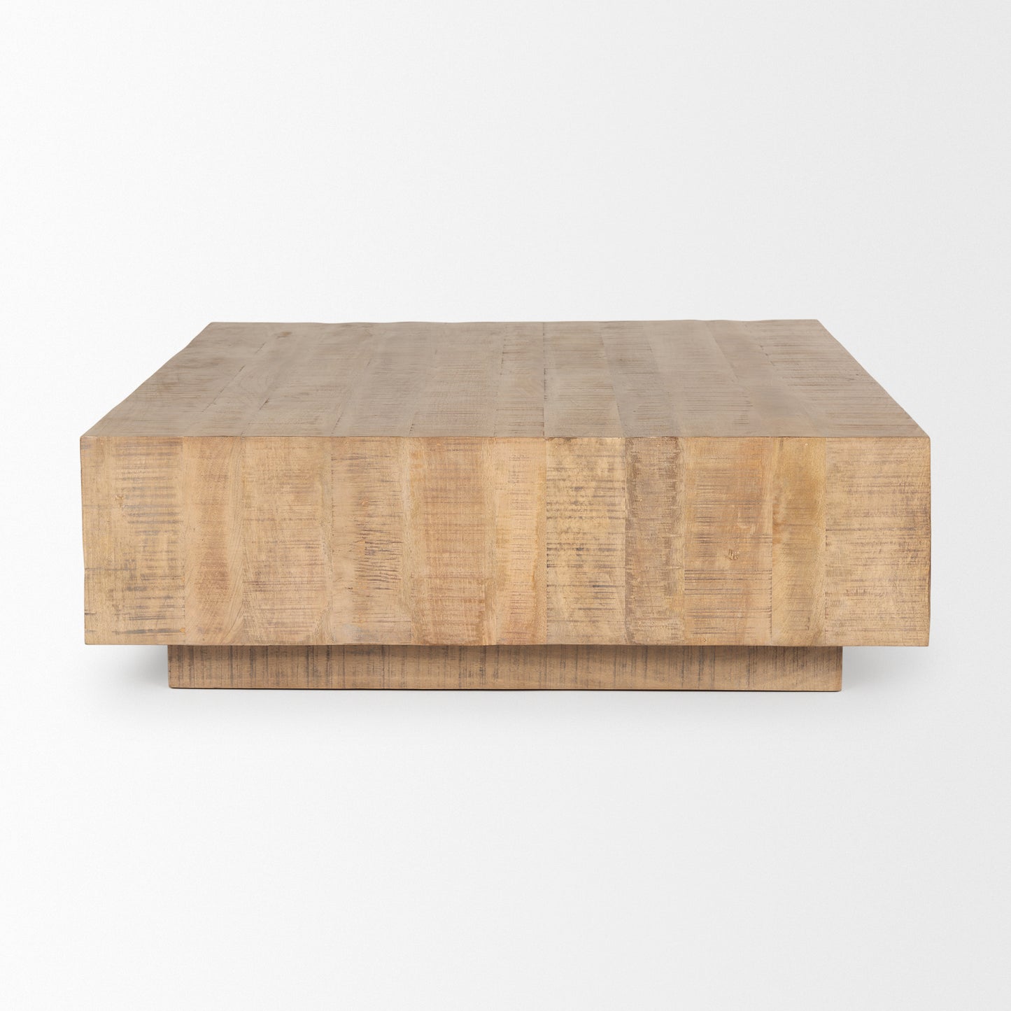 Holden Light Brown Wood Square Coffee Table (special order)