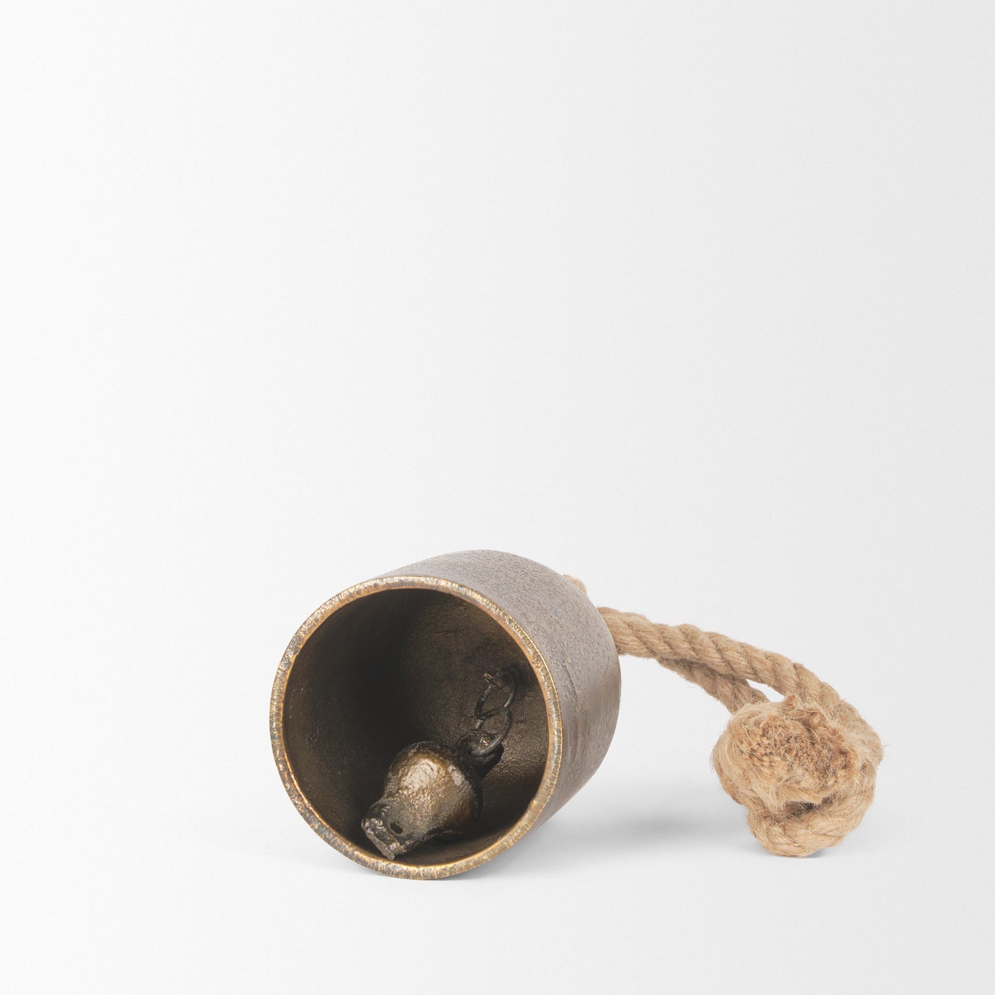 Copper Bell with Rope
