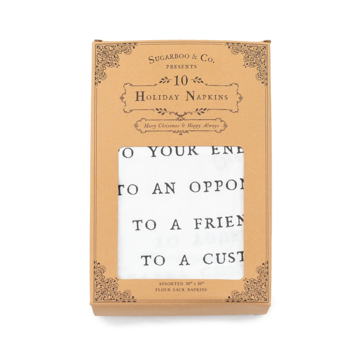Holiday Cotton Napkins / Dishtowels