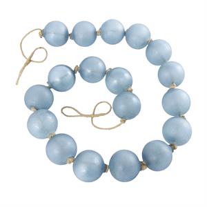 Glass Handmade Round Frosted Bead Strand