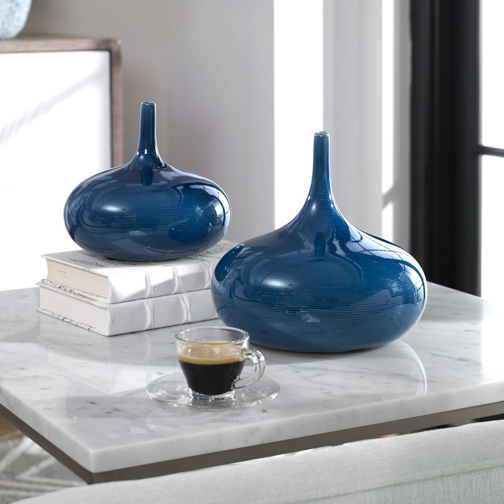 Blue Zayan Vase