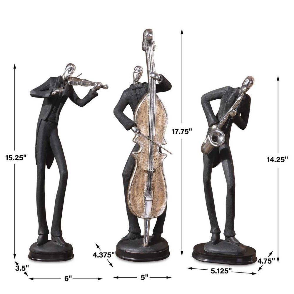 Musician Figurine Sculptures