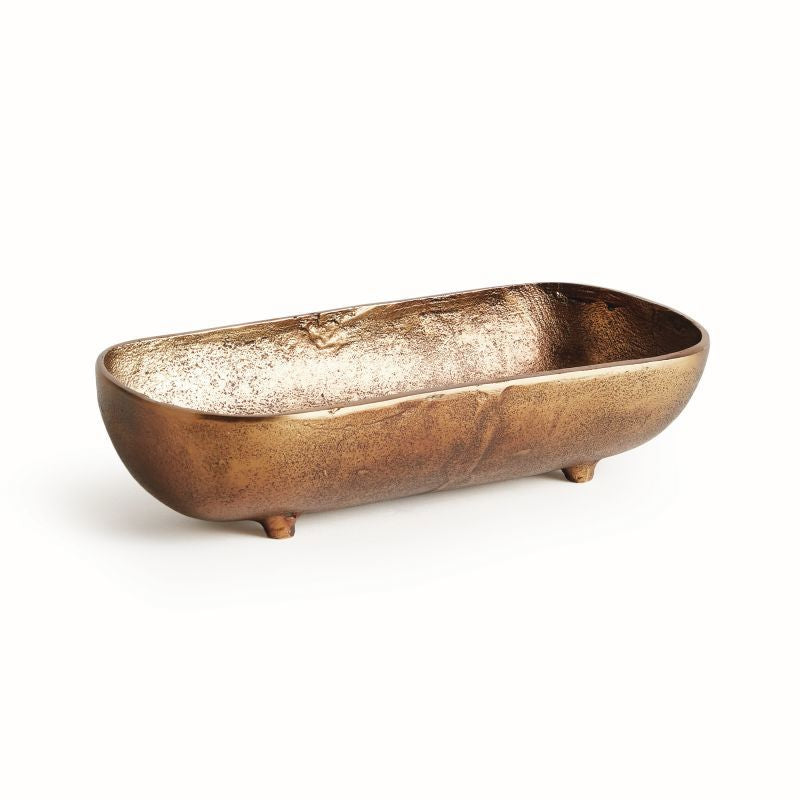 GOLD Narrow Decorative Bowl