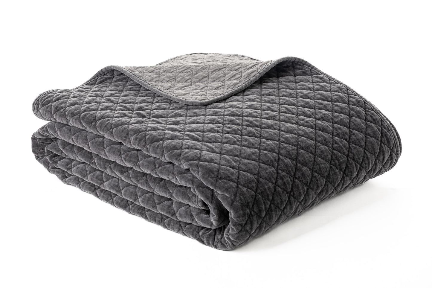 Bed Scarf Stonewashed Velvet Cotton 28 x 82