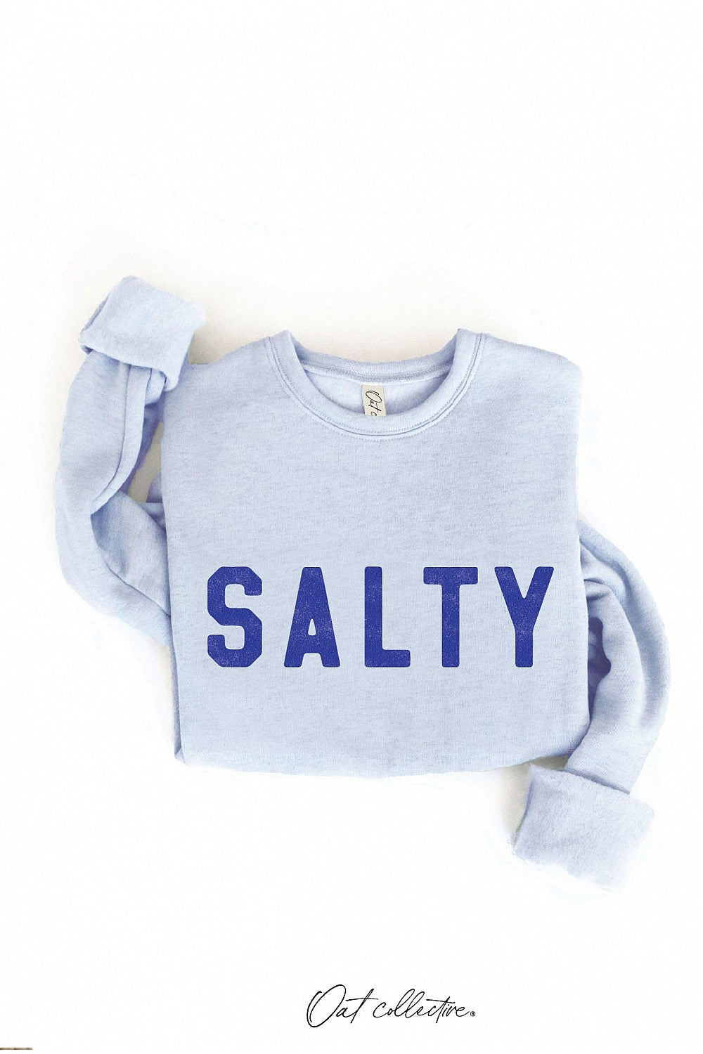 SALTY Graphic Sweatshirt - Coastal Comfort Redefined