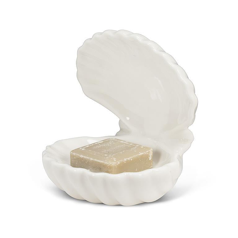 CLAM SOAP DISH-DOUBLE