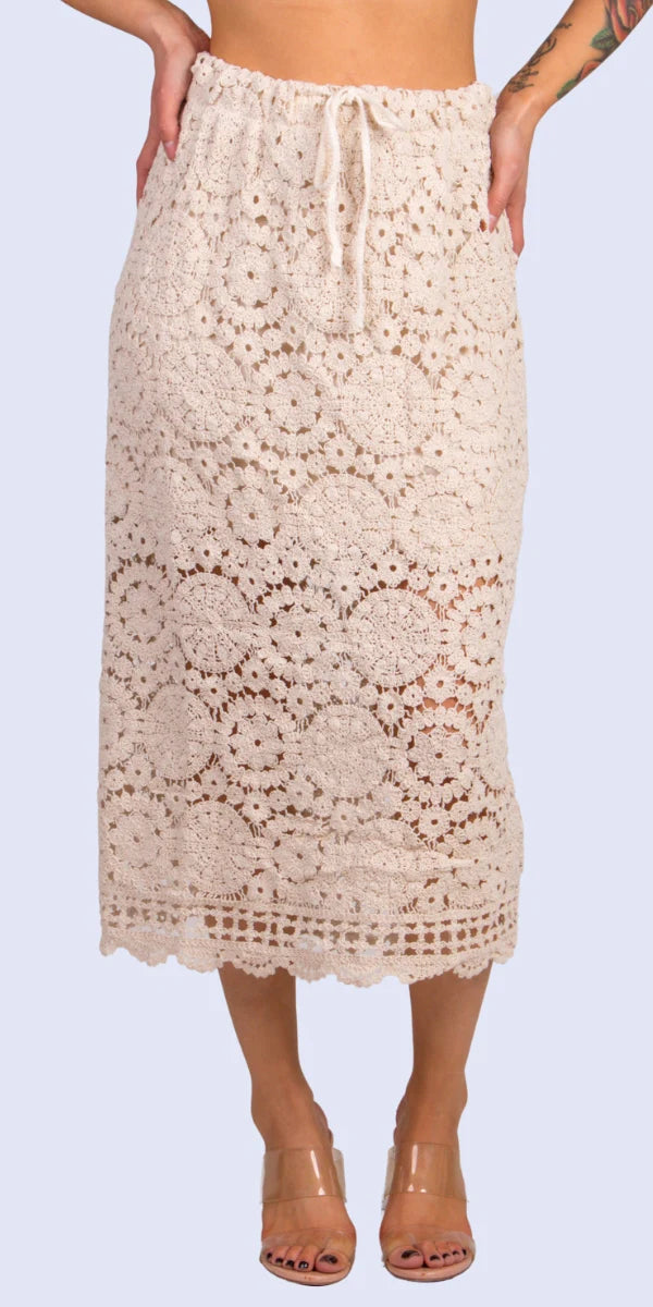 Venice Crochet Skirt