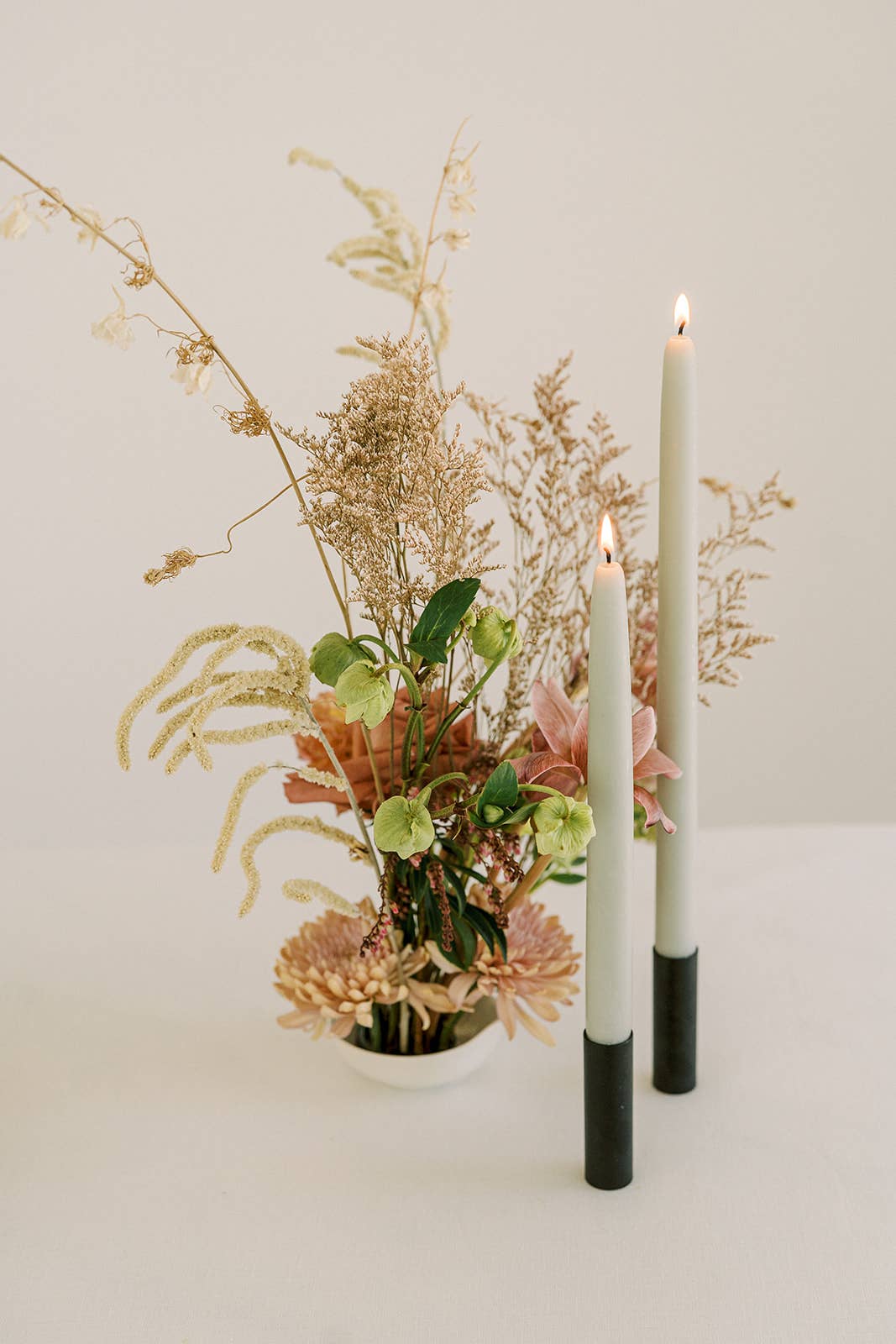 100% Beeswax Dipped Candles | Eucalyptus