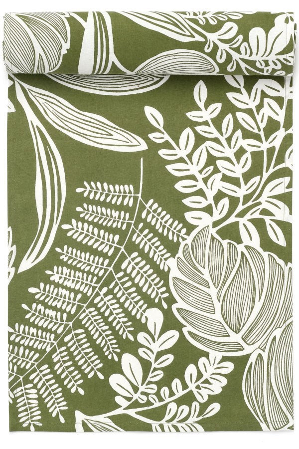 Green Print Runner