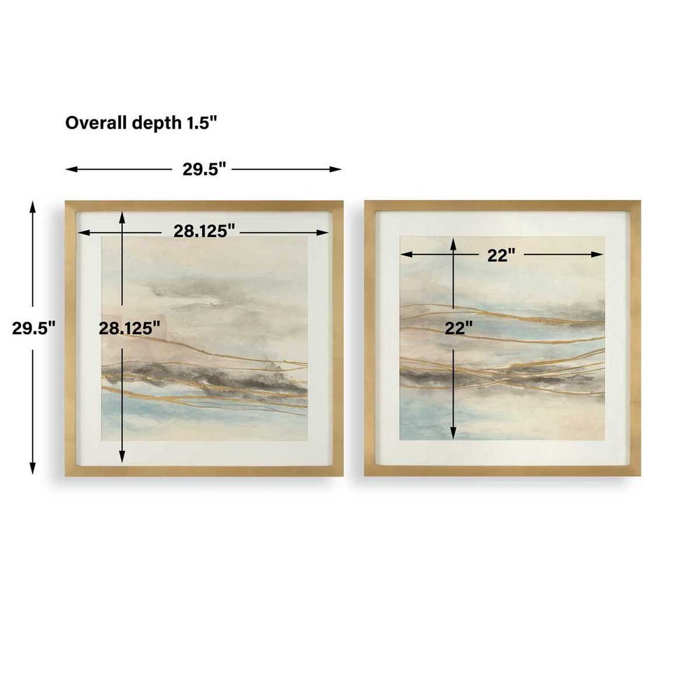 Glacial Coast Framed Print