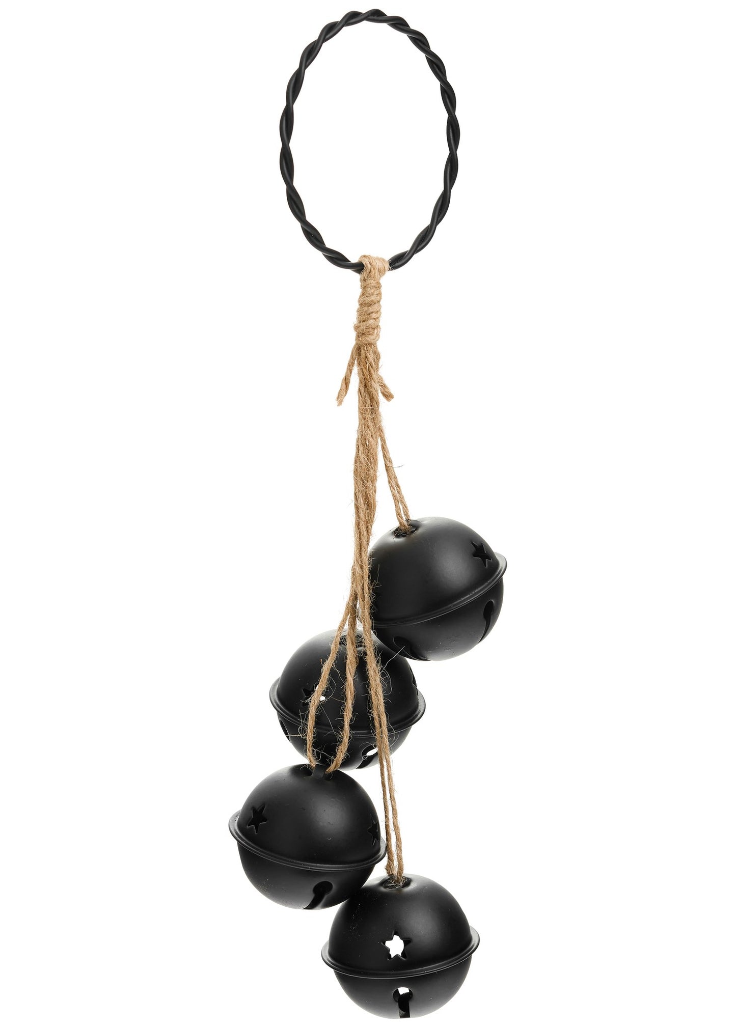 DECO Jingle Bells, White and Black
