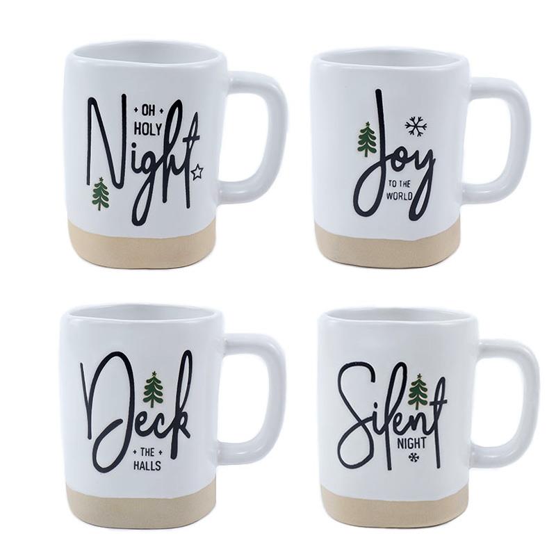 Holiday Script Mugs XL