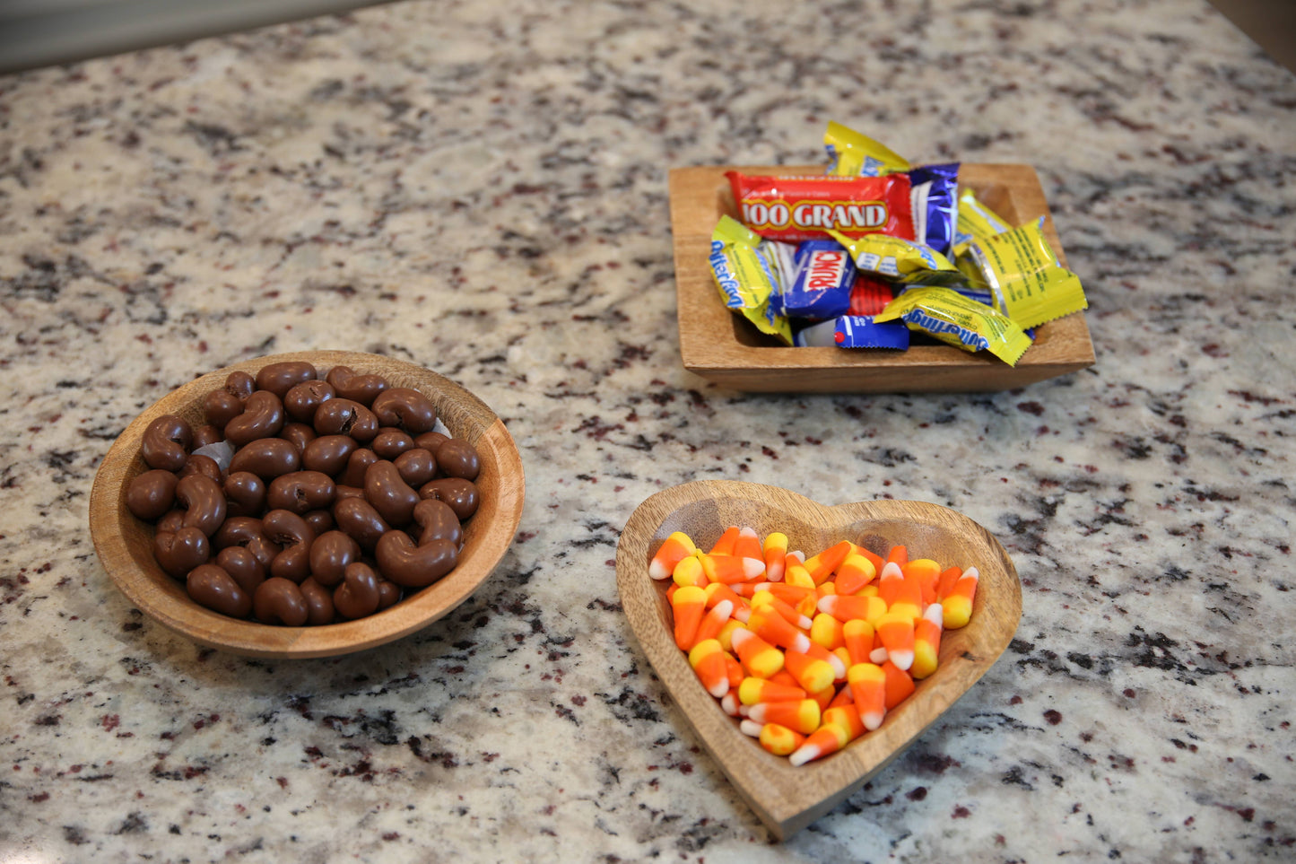 Food Safe Wood Sweetheart Bowl