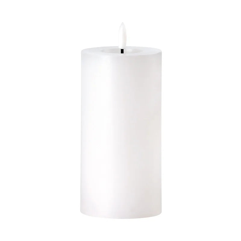3x6 inch white LED candle