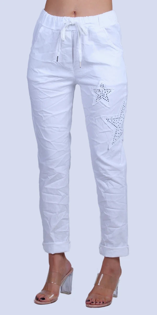 Stella Rhinestone Pants