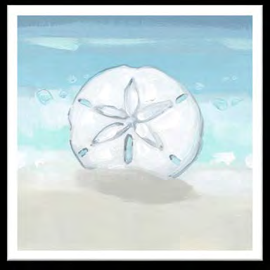 Star Fish and Sand Dollar Custom Art