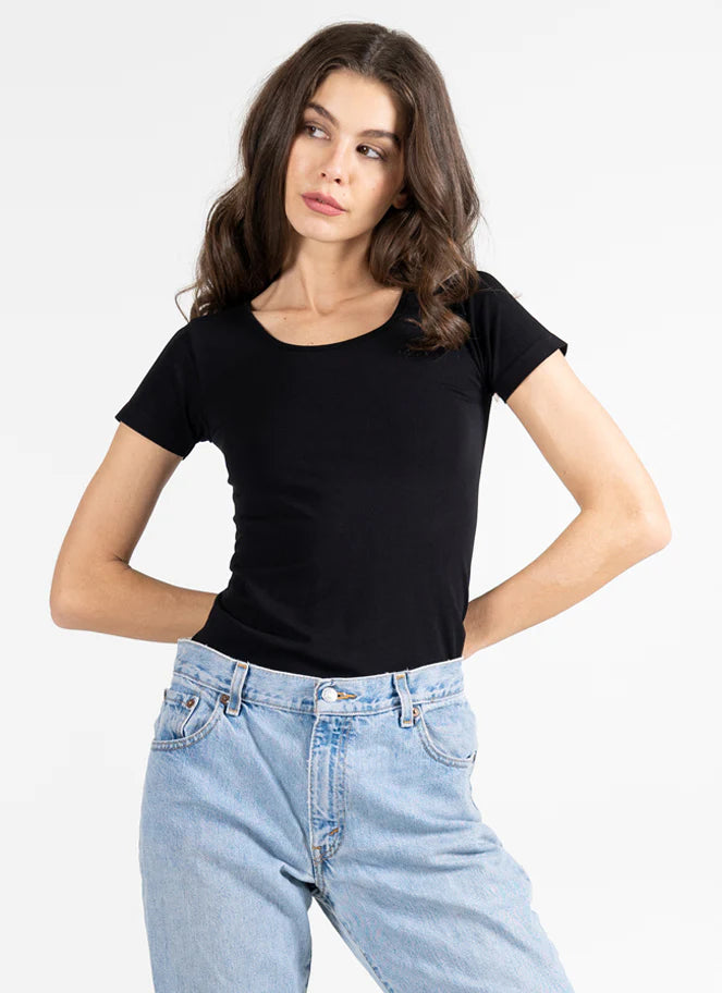 Bamboo Classic Short Sleeve top