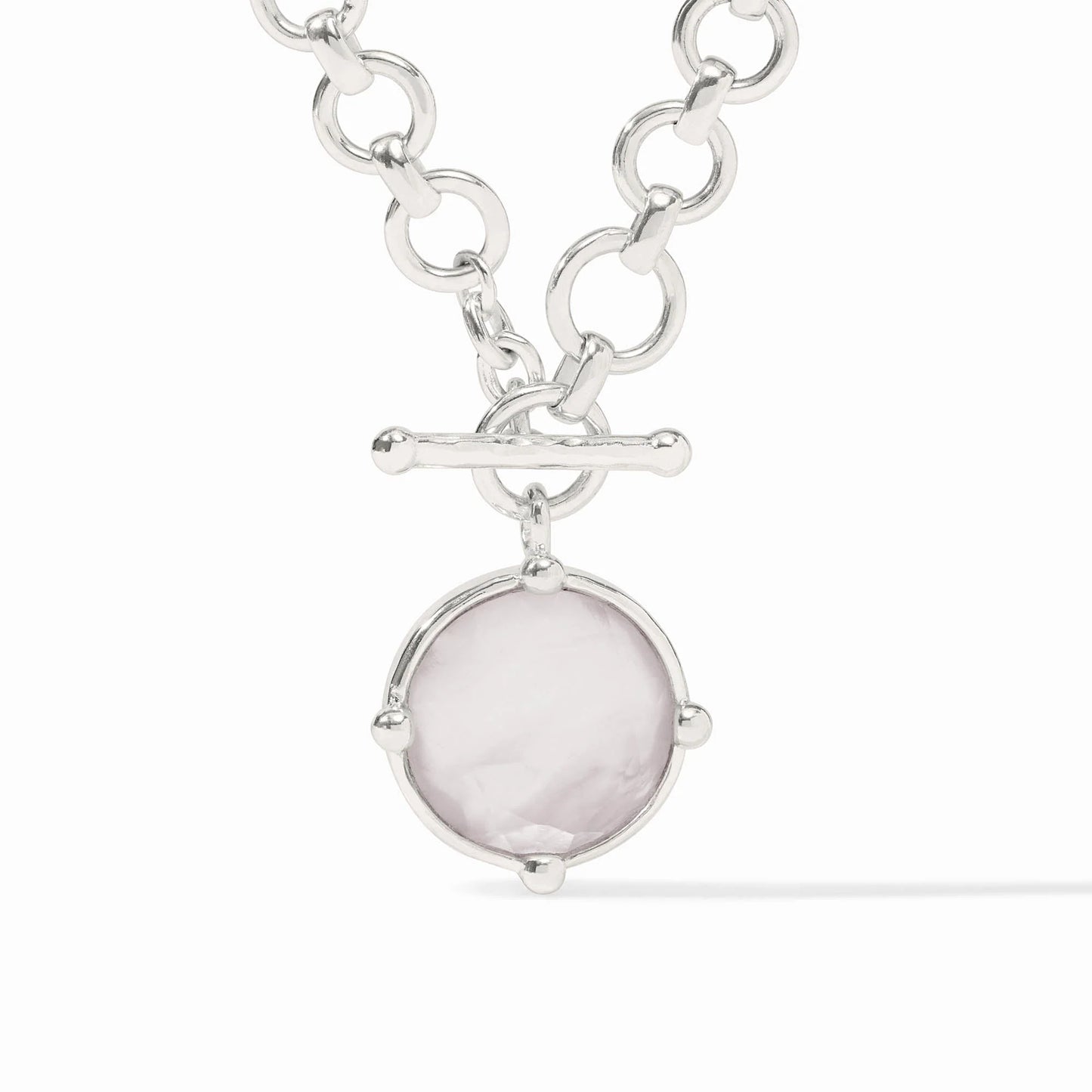 Honeybee Demi Necklace-Iridescent Clear Crystal