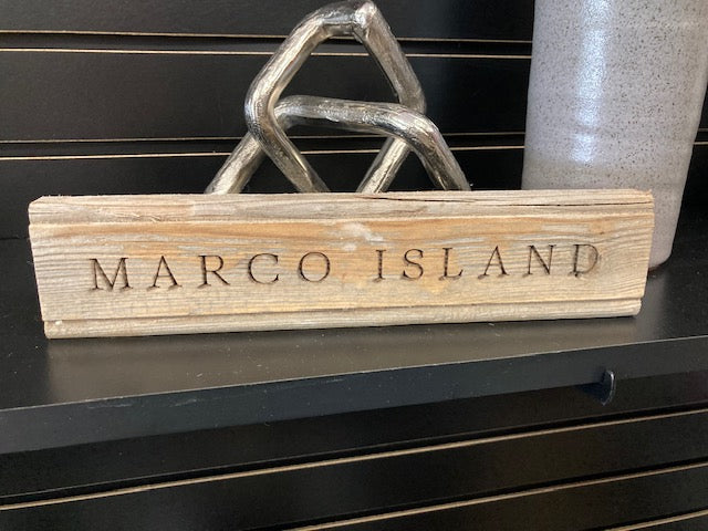 Marco Island Display Sign