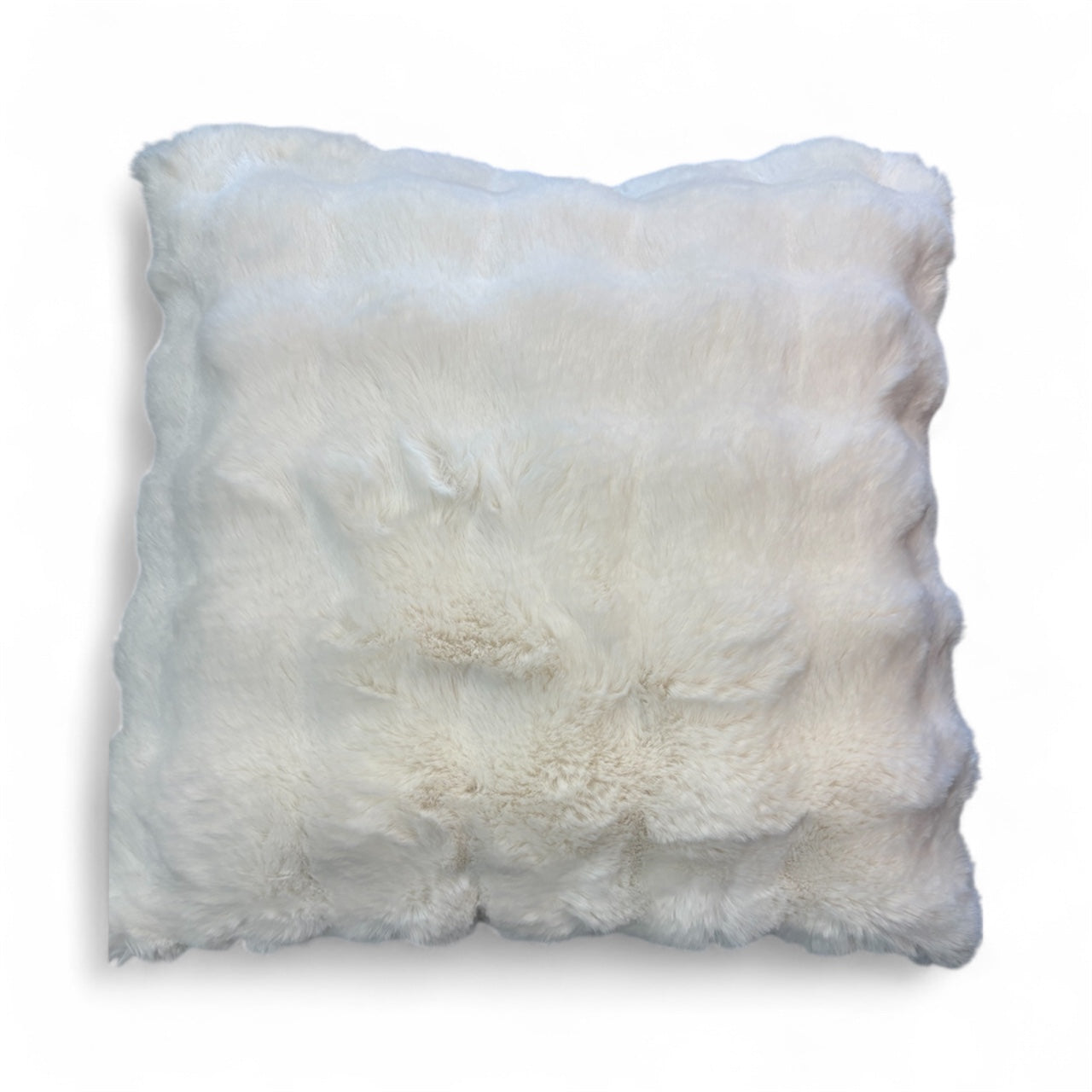 Plush Faux Fur Pillow (22x22")