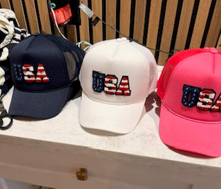 USA star and red stripe