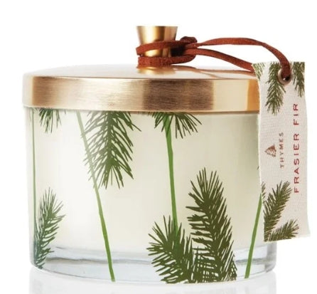 Frasier Fir Poured Candle, Pine Needle 3-Wick
