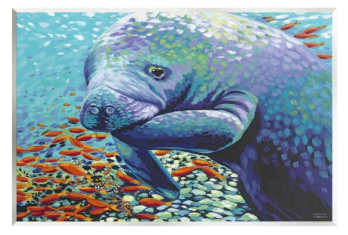 Manatee Art 30x36