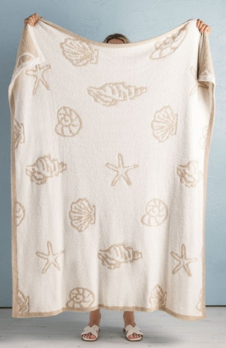 Coastal Luxe Chenille Blanket