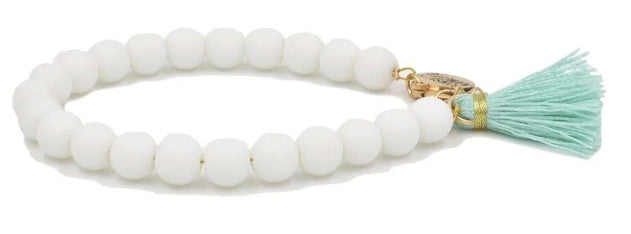 Ashen Tassel Bracelet