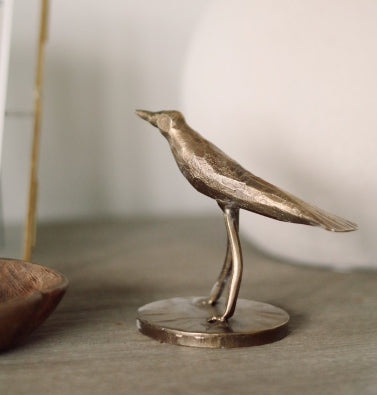 Golden Egret Statuette
