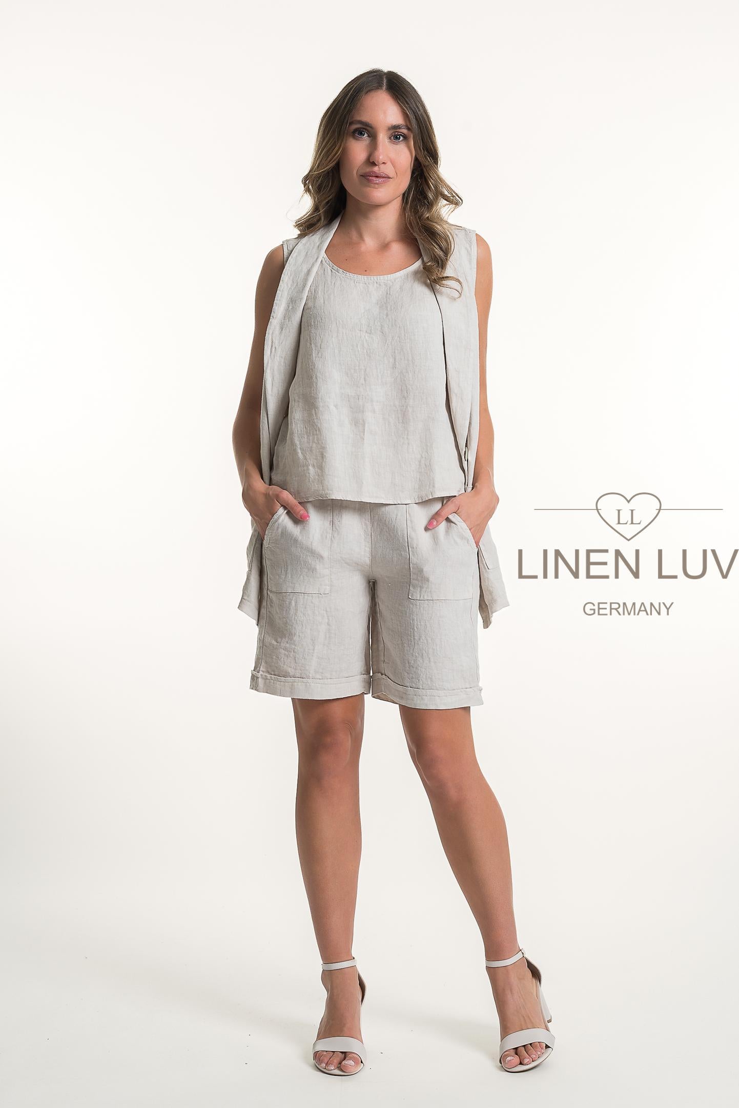 LUX Linen Shorts