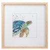 Framed Sea Creature Wall Decor