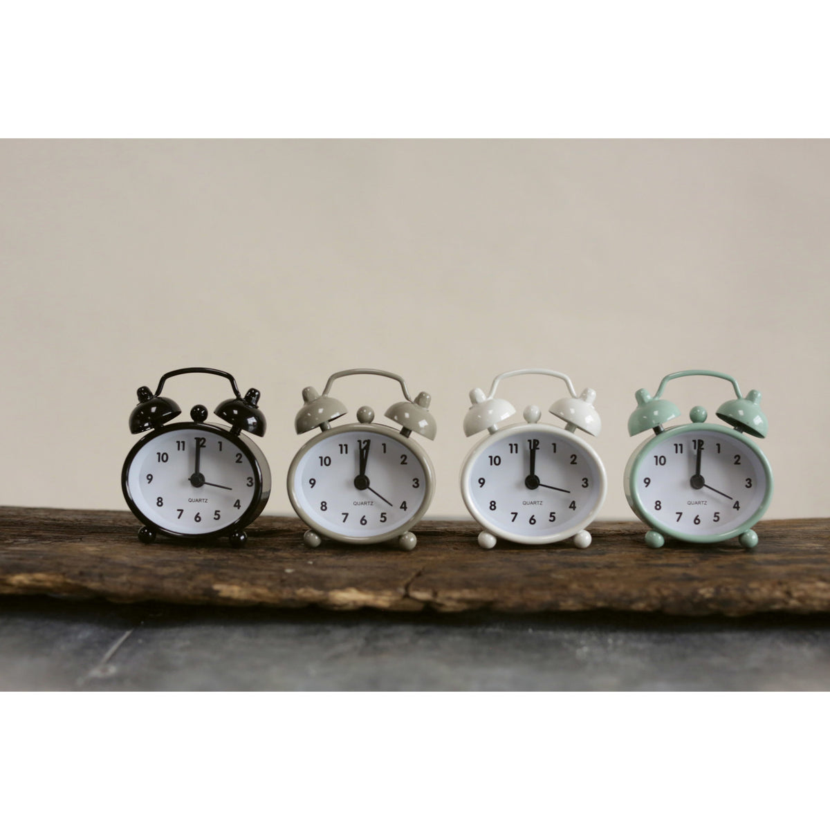 Metal Alarm Clock, 4 Colors