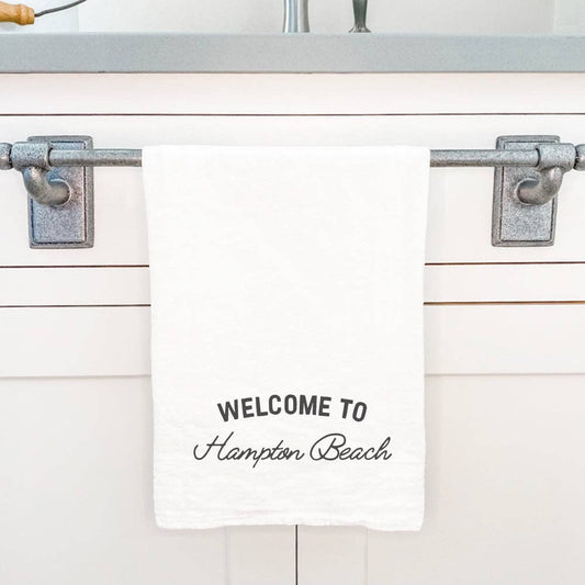 Welcome to Marco Island Tea Towel