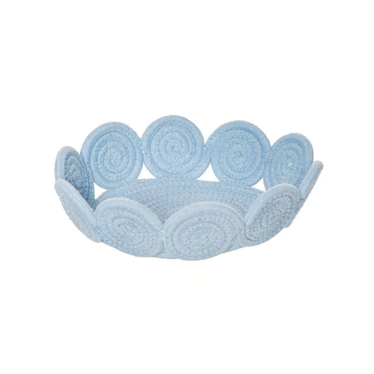 Blue Round Rope Bowl