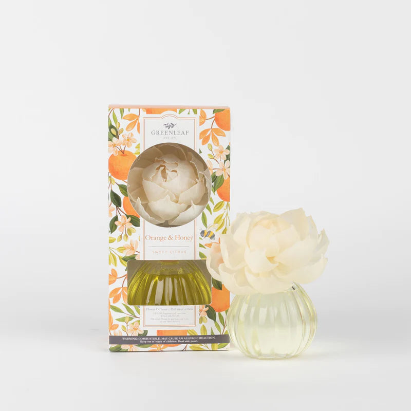 Green Leaf Scented Flower Diffusers
