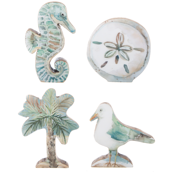 Coastal Block Figurines