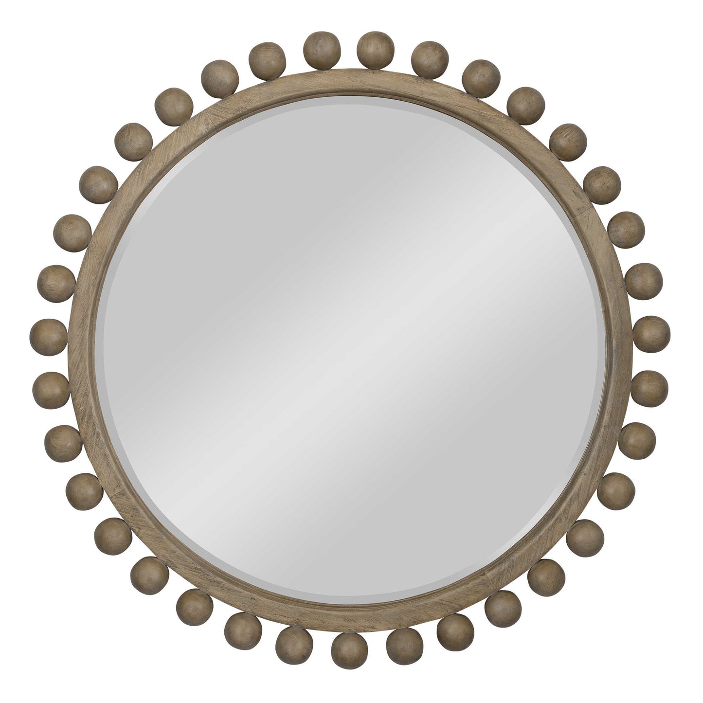 Brianza Round 50" Mahogany Mirror