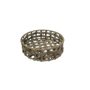 Seagrass Rope Round Tray