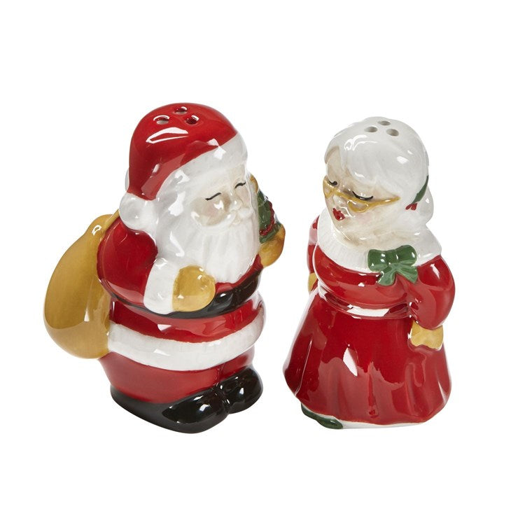Kissing Santa Salt and Pepper set