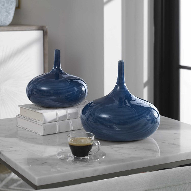 Blue Zayan Vase