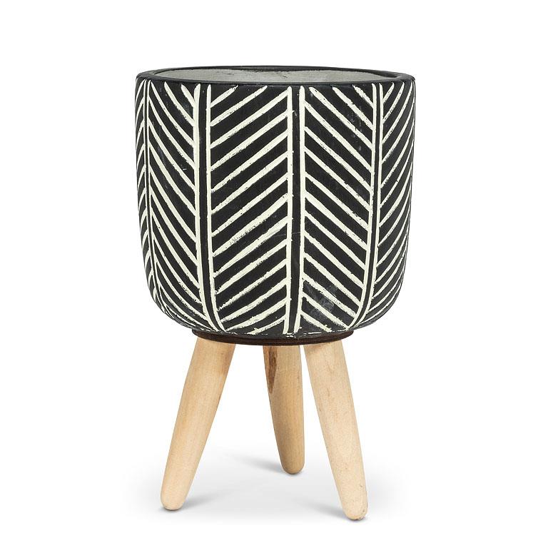 Tribal Tripod Large Pots