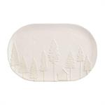 WHITE CHRISTMAS PLATTER