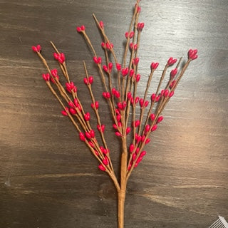 Pip Berry Pick 12"- White & Red