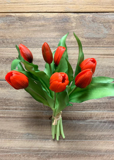 Real Touch Tulips- Bundle of 7 - 12"
