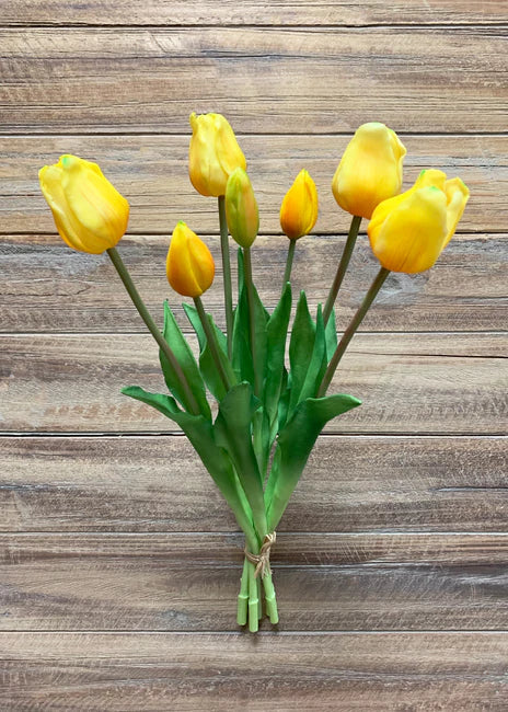 Real Touch Tulips- Bundle of 7 - 12"