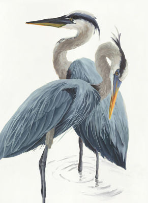 Blue Heron Maple Framed- 41  1/2 x 56 1 /2