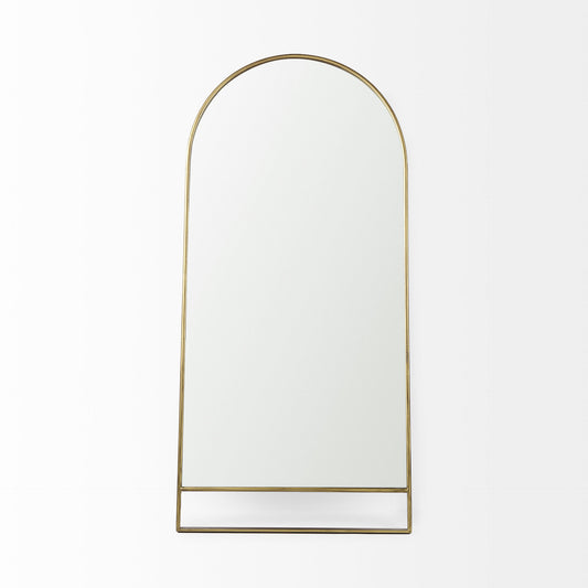 Sadie Gold Elegant Floor mirror 76" X 36"