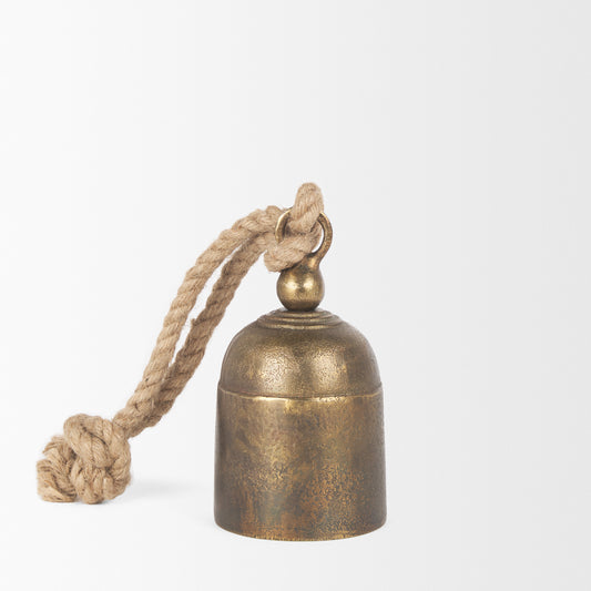 Copper Bell with Rope