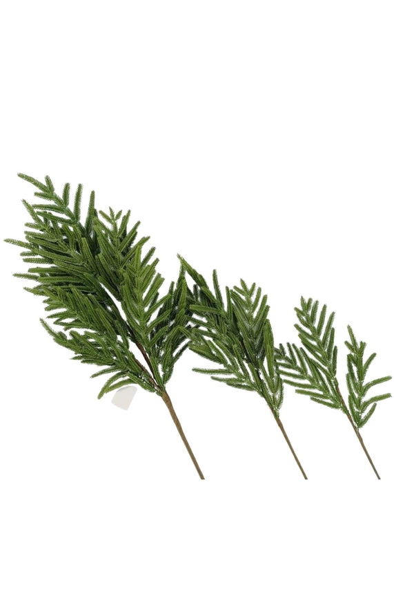 Real Touch faux Norfolk Pine stems